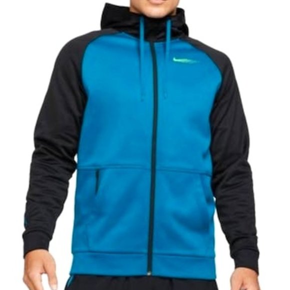 NIKE Mens Therma Full Zip Hooded Sweatshirt Energy SC, Various Sizes - Picture 1 of 3